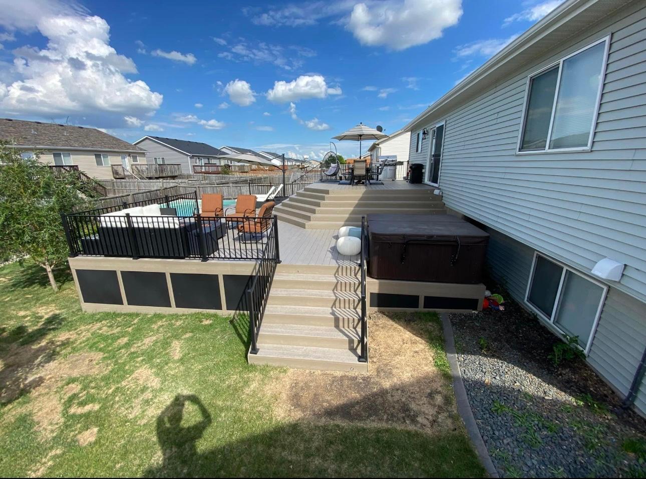 Multi Level Entertainment Deck - Image 9